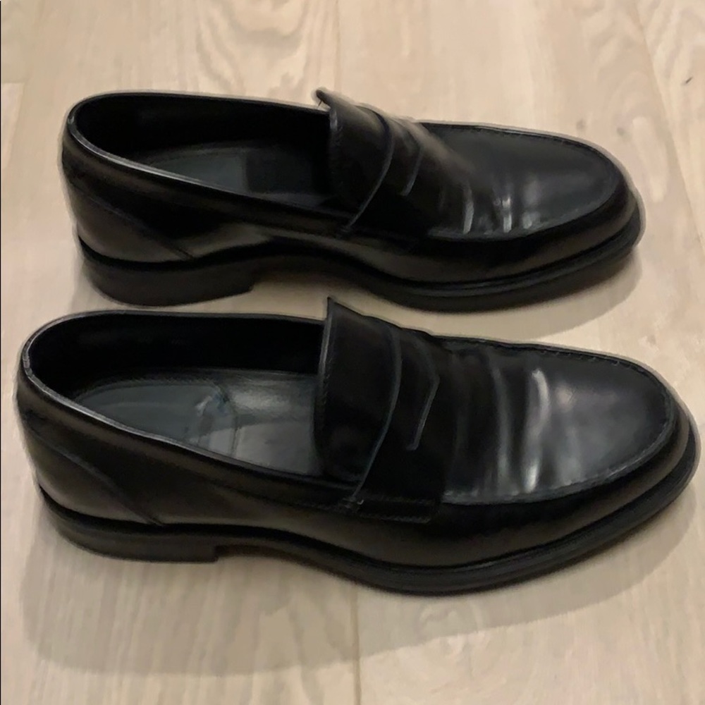 Aquatalia Neil designer weatherproof penny loafers - Picture 4 of 6